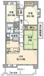 ステイツ浦和常盤北の物件間取画像